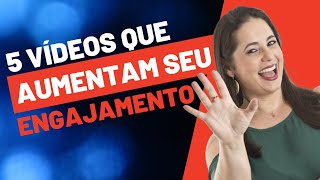 5 tipos de vídeo que aumentam o seu engajamento | Camila Augusto