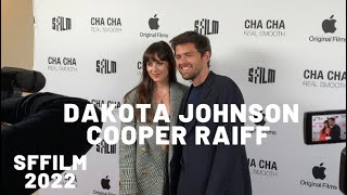 SFFILM 2022: "CHA CHA REAL SMOOTH" RED CARPET- DAKOTA JOHNSON & COOPER RAIFF INTERVIEW