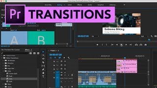 9 | Add Transitions in Adobe Premiere CC | Urdu/Hindi