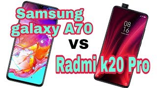 Samsung galaxy A70 VS Radmi k20 Pro speed test