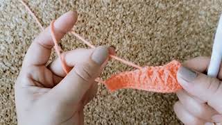 How to Crochet the Honeycomb stitch.              (Crochet Comb Stitch )