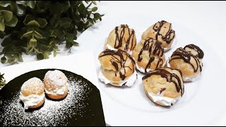 تحلية جديدة لرمضان كمية وفيرة مع إمكانية التخزين 🥯 profiteroles caseros