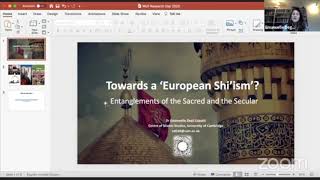 Dr Emanuelle Degli Esposti: Towards a European Shi'ism?: Entanglements of the Sacred and Secular