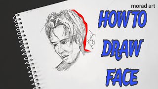 How to Draw a Face | Tutorial | Sketch Drawing