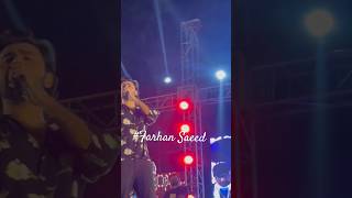 Farhan Saeed live concert #Minsa Mubashar Rana #farhansaeed #aimabaig #merehumsafar #viral #song