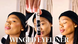 Winged Eyeliner Makeup Therapy | South African YouTuber