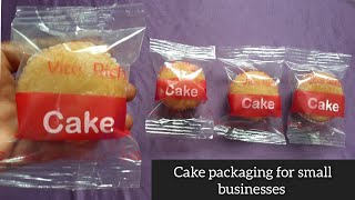 Cake packaging