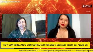 Entrevista con Consuelo Veloso, diputada electa #MauleSur