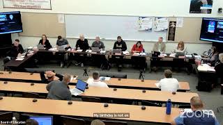 SCCSD Board of Education Meeting - February 27, 2024