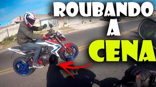 CB 1000R BARRACUDA + FAZER 250 CAUSANDO NA QUEBRADA I SJP