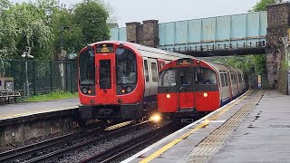 1973 Stock pulls into Ruislip