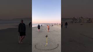 Combining the two best parts about summertime: Golf and the beach 🌊⛳️🌴