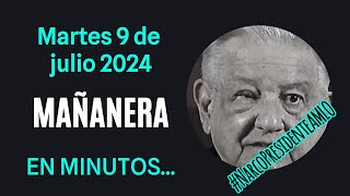 💩🐣👶 AMLITO | Mañanera *Martes 09 de julio 2024* | El gansito veloz 2:30 a 1:24.