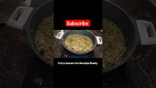 Healthy curry leaves rice #healthycookingreceipeswithappi