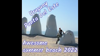 Punta Del Este, Uruguay Travel, Awesome summer beach 2022 #shorts