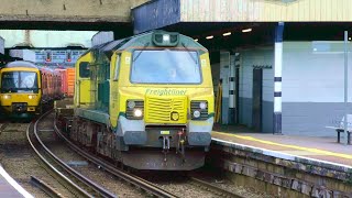 Trains at Southampton Central 20/08/24