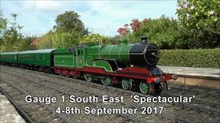 Gauge 1 SE 'Spectacular' 4-8th  September 2017