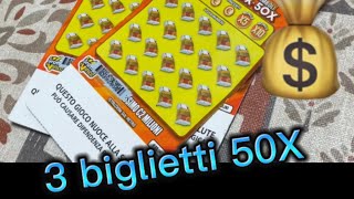 3 biglietti 50x - poteva andare peggio 🍀💰😎