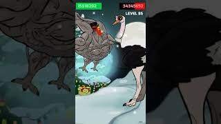 taguro vs ostrich level 85 , how many punches taguro need ?  || full videos on the channel