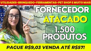 FORNECEDOR COM MAIS DE 1500 PRODUTOS NO BRASIL! Venda Mercado Livre, Shopee, Amazon!