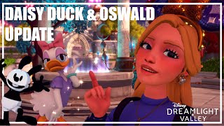 Daisy Duck And Oswald Update 🌸 I Disney Dreamlight Valley I Rebeccas Creations