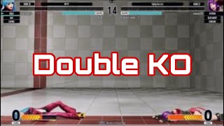 KOF XV 🌶- DOUBLE KO | KULA VS ATHENA | PICANTE NATION | #kofxv