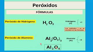 PEROXIDOS Y SUPEROXIDOS