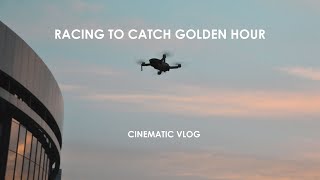 Trying to get a dope CINEMATIC drone sequence at golden hour.