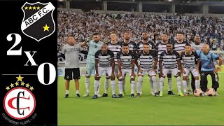 ABC 2X0 CAMPINENSE — CAMPEONATO BRASILEIRO SÉRIE D 24/07/21