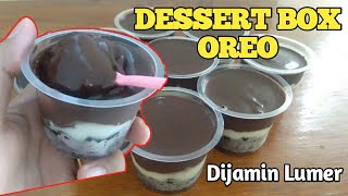 Resep Dessert Box Oreo Kekinian Lumer diMulut