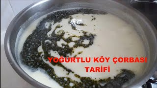 Yoğurtlu Köy Çorbası Tarifi