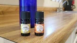 Diy Disinfectant spray made with essential oil