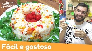 ARROZ COLORIDO DE NATAL | Encante seus convidados