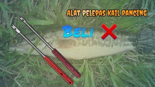 liat alat luar biasa yang di buat nelayan untuk mengeluarkan kail dari ikan