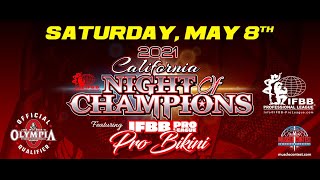 IFBB Pro California Night of Champions top 5 Bikini Pro Recap