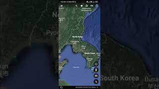 we go North Korea by map #short #shorts #shortvideo #map #northkorea  #viral #trending