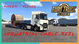 Renault T High Sleeper 520 hp Euro Truck Simulator2 | Industrial Cable Reel | Skondegay