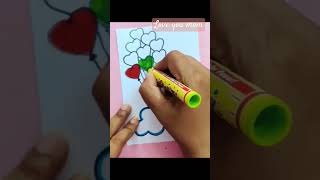 mother's day card making #shorts #mother #mothersdaycard #viralshorts #viralvedio