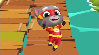 Talking Tom Hero Dash - Jungle Run: Talking Tom Gameplay