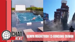 Gempa Magnitudo 7,5 Guncang Taiwan, Jepang Peringatan Tsunami - Chatnews 03 April 2024