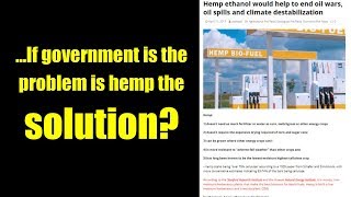 ...If government is the problem is hemp the solution?