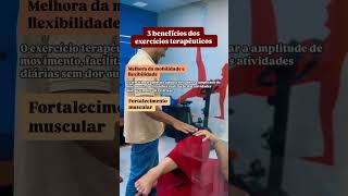 3 benefícios dos exercícios terapêuticos #fisioterapia #dicas #curiosidades