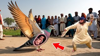 Sone Ke Pankh Vaala Kabootar Aur Lalchi Insan || Gold Wings Pigeon And Greedy Man