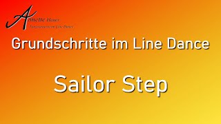 Grundschritte im Line Dance - Sailor Step