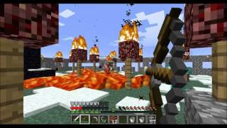 Minecraft Multiplayer - King of the Castle - 9-3-2012