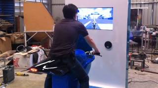 Testing system 3D Moto Racing Game