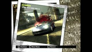 NFSMW | Blacklist Rival #2 | Bull | Mercedes Benz SLR Mclaren Vs Porsche Carrera GT