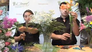 Arranger votre bouquet de fleurs coupee#6