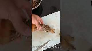 اسهل طريقة لتنظيف وتحضير اللوبستر الشارخة Broiled Lobster 烤龙虾