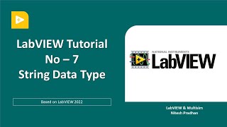 LabVIEW Tutorial-7 | String Data Type | LabVIEW Programming Beginner